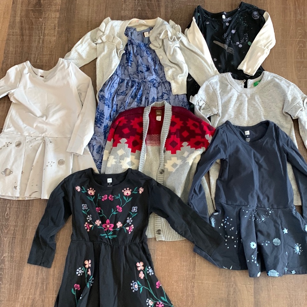 Size 3 girl Tea and others lot